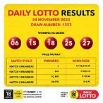 lottery daily number